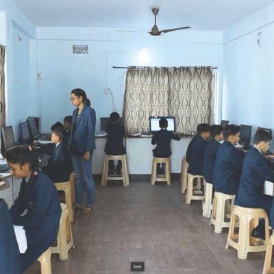 Naman School & Hostel Computer Room